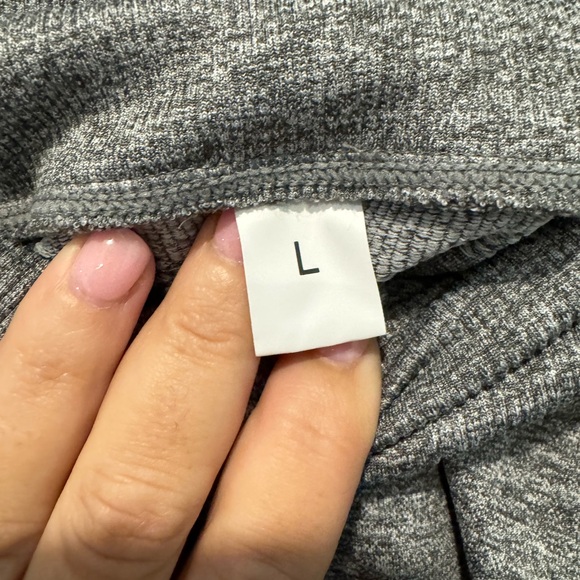 NWOT Amazon-“lift your booty” athletic pants charcoal grey nice quality feel - Picture 5 of 6